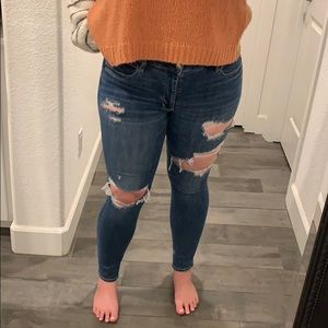 American Eagle High Rise Jegging - Size 14